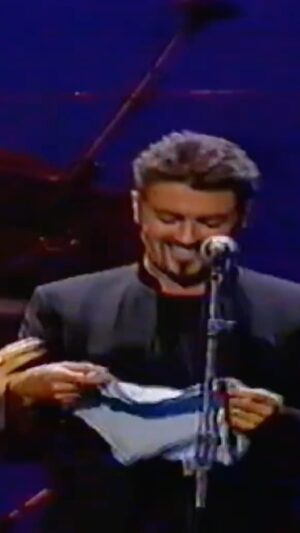 George Michael Instagram - “Whose knickers are those?!”

😂 #ThrowbackThurdsay to that time when Sinéad O’Connor threw her knickers on stage at George at the Royal Albert Hall for the Linda McCartney benefit on April 10th, 1999. 

#GeorgeMichael #SineadOConnor