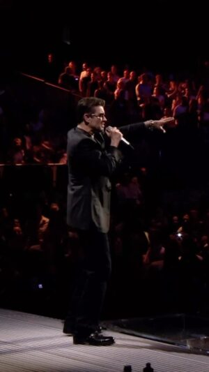 George Michael Instagram - 🎤 Tonight the music seems so loud… the crowd understood the assignment! Here’s George singing the iconic ‘Careless Whisper’ bridge at the 25 Live Tour in 2008.

#GeorgeMichael #CarelessWhisper #80sMusic #LiveMusic