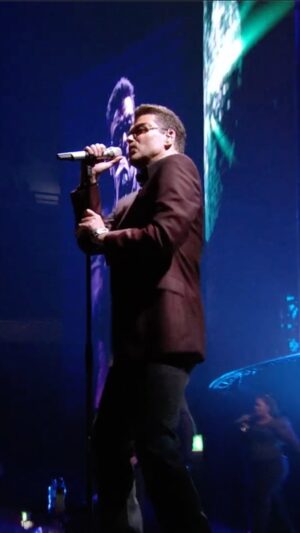 George Michael Instagram - “Somebody told me “Boy, everything she wants is everything she sees” 🎶 Here’s 22 seconds of George’s flawless vocals from ‘Everything She Wants’ on the 25 Live Tour in 2008.

#GeorgeMichael #WHAM #EverythingSheWants #80sMusic