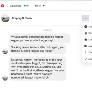 George Murdoch Instagram - How many hate crimes does this guy sound off and did he just admit to murder ?