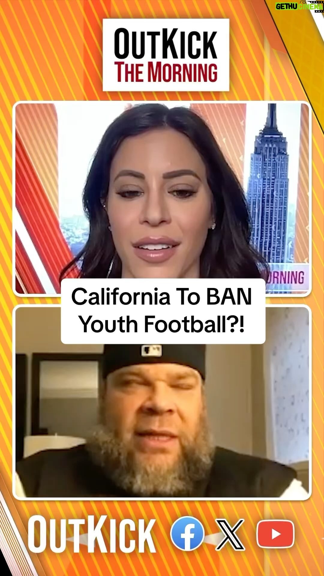 George Murdoch - 2.3K Likes - California is proposing a ban on youth tackle football.
@charlyontv and @tyrussmash discuss why kids need football