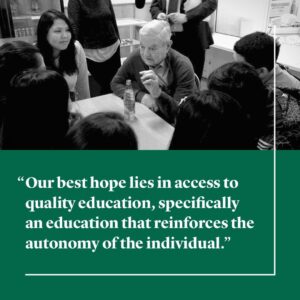 George Soros Instagram - Education is vital to creating personal autonomy and to counter the rising tide of threats against open societies. The Open Society University Network will serve as an international platform for teaching and research, and I consider it the most important and enduring project of my life. To learn more, please find my speech from the World Economic Forum in Davos, Switzerland at the link in bio.