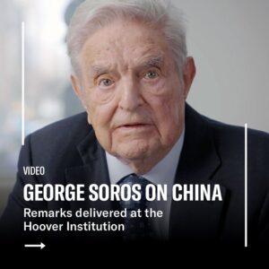 George Soros Instagram - China's Xi Jinping is the greatest threat that open societies face today, yet internal threats might be his undoing. This is a critical year for the future of the world. China’s 20th Communist Party Congress will decide whether to give Xi a third term in office, the U.S. will hold crucial mid-term elections in November, and climate change remains a paramount policy challenge for the world. The most dominant geopolitical feature now, however, is the escalating conflict between two systems of governance diametrically opposed to each other: the open society as represented by the United States and the closed society as represented by China. Which one will prevail? China’s roiling real estate market, falling population, and, especially, the fast-spreading omicron variant threaten Xi as China's leader, all during or soon after his prestige project of the Winter Olympics. Read my thoughts on this through the link in bio.