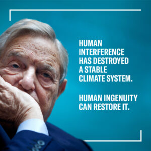 George Soros Instagram - Climate change is an existential threat to our civilization. Promising new technologies can help counter this threat, and the time to act is now. Learn more through the link in my bio.