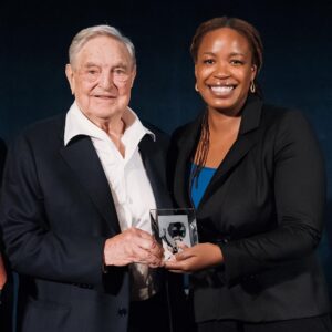 George Soros Instagram - The Ridenhour Courage Prize comes at a time when open society values are under attack around the world, including in the United States. "I on my part recognize this award as a wider tribute to the brave and committed people I have worked with over the years through the @opensocietyfoundations. These are the people who have the courage to speak out. For accountability. For justice. For human dignity. Today many of them are facing a concerted effort to silence them, and to demonize them." ⁣
⁣
George Soros receives the Ridenhour Courage Prize from Heather McGhee on April 15, 2019 in Washington, D.C.⁣
#opensociety #ridenhour