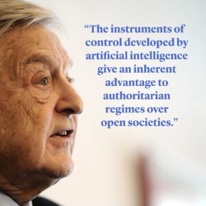 George Soros Instagram - China’s social credit system is the most pernicious example of the inherent advantage that artificial intelligence gives to authoritarian regimes over open societies. Once fully operational, it will subordinate the fate of the individual to the interests of the one-party state in ways unprecedented in history. Against this background, the Chinese people remain a source of hope. Click on the link in bio to read the full speech from #WEF19 in Davos, Switzerland.