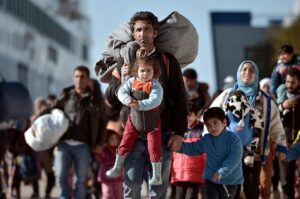 George Soros Instagram - Hundreds of thousands of migrants are moving across the globe—couples, families, and individuals seeking refuge from war and persecution. Off the coast of Greece, their perseverance reminds us that compassion is the cornerstone of an open society. This holiday season we think of them. ⠀
⠀
Photo credit: © Louisa Gouliamaki/Getty⠀
⠀
#opensociety #humanrights #greece #refugees #migration