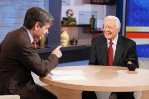 George Stephanopoulos Instagram - THE SITUATION ROOM Presidents: President Jimmy Carter (1977-1981). I’ve had the chance to speak with President Carter over the years about his politics, his charitable organization The Carter Center, and so much more. In chapter 5 of my new book THE SITUATION ROOM, I write about the Iran Hostage Crisis of 1979, in which President Carter “made it the number one issue in the U.S. government.” I also learned about a May 1980 meeting with Carter that may have been the strangest discussion in the history of the Situation Room. Read all about it when THE SITUATION ROOM is out on May 14th. Pre-order your copy now - link in bio!