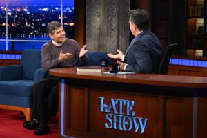 George Stephanopoulos Instagram - Tune into The Late Show with Stephen Colbert tonight! #TheSituationRoom