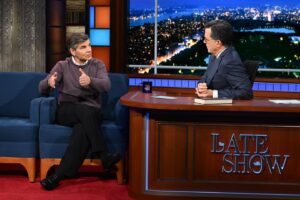 George Stephanopoulos Instagram - Tune into The Late Show with Stephen Colbert tonight! #TheSituationRoom