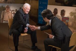 George Stephanopoulos Instagram - THE SITUATION ROOM Presidents: President Jimmy Carter (1977-1981). I’ve had the chance to speak with President Carter over the years about his politics, his charitable organization The Carter Center, and so much more. In chapter 5 of my new book THE SITUATION ROOM, I write about the Iran Hostage Crisis of 1979, in which President Carter “made it the number one issue in the U.S. government.” I also learned about a May 1980 meeting with Carter that may have been the strangest discussion in the history of the Situation Room. Read all about it when THE SITUATION ROOM is out on May 14th. Pre-order your copy now - link in bio!