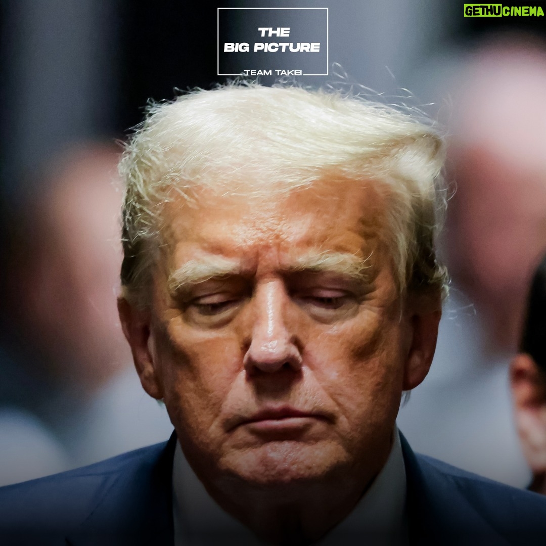 George Takei - 3.6K Likes - 👏 Trump was found guilty on all counts! 👏 This is a true win for accountability and the rule of law. Join Team Big Picture in celebrating this and other progressive victories with this edition of the Week in Wins. Link in bio for more.
Photo by Justin Lane-Pool/Getty Images