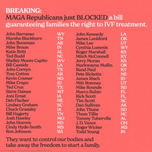 George Takei Instagram - Here are all the “pro-control” MAGA Republicans who want to take your rights away.