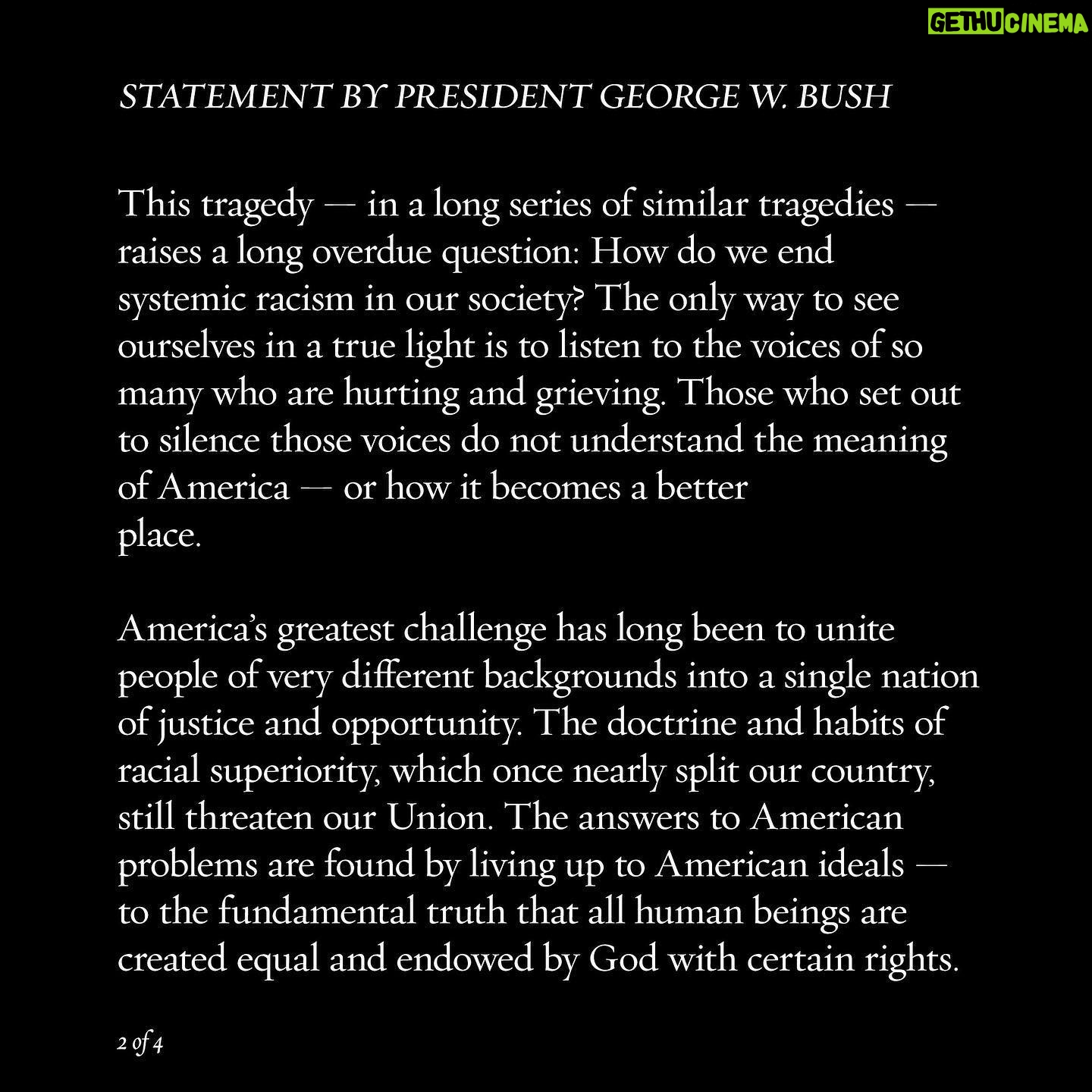 George W. Bush - 164.6K Likes -
