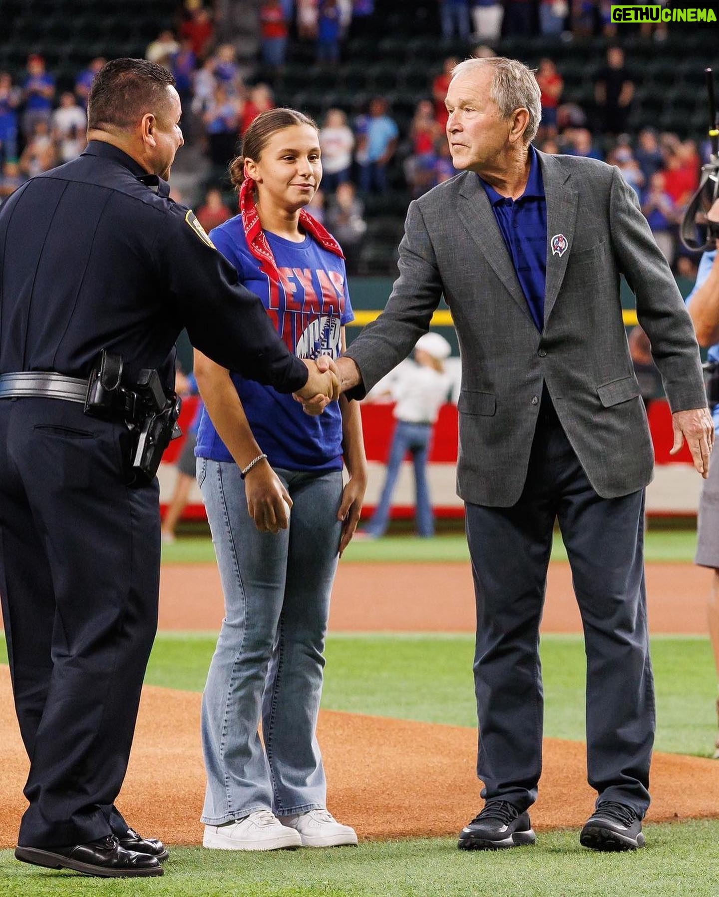 George W. Bush - 127.9K Likes - Repost from @rangers
•
We will never forget.