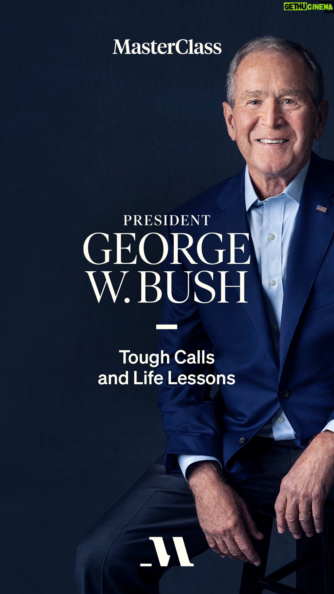 George W. Bush - 130.7K Likes - If you want to lead people, you have to like people. Through @masterclass, I’m teaching my approach to executive leadership for the first time. I’m opening up my painting studio, and @laurawbush will be joining us for a few lessons, too. I hope that you can draw on my experience as president to communicate with sincerity and lead with confidence. Link in bio.