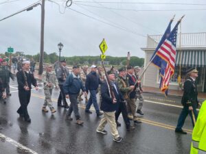 George W. Bush Instagram - Remembering the heroes who gave everything for our freedom and security with the vets of American Legion Post 159. #memorialday