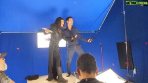 George Young Instagram - In honour of #Malignant getting a @criticschoice nom for Best Horror Movie, here's @marina_mazepa (also nominated for Best Movie Villain along with @raychasenation!) as Gabriel trying to play it serious with Kekoa, only for Kekoa to get all eww-ed out by the amazing special effects, despite @creepypuppet trying to keep me calm there at the end...

Also swipe for what I think was some wrap day Titanic theme tune singing that the two/three of us did up there.