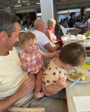 Georgie Barrat Instagram - We’ve just got back from our first all inclusive holiday. I’m not usually an all-inclusive kinda person, so thought I’d share a few things on how we found it. 

✨What I loved 
There was barely any admin. Holidaying with a 1.5 year old can sometimes be a logistical nightmare. Day bags! Snacks! Car seats! Naps! Too hot! Too cold! Change of clothes! Cook! Clean! Honestly we didn’t have any of this as we were always super close to our room, there were food options everywhere & the hotel arranged transfers. We really didn’t lift a finger. 

Kids club! All the kids went everyday from 3 - 6pm (hence the afternoon cocktail drinking 😋) giving us a little reminder of what it was like holidaying pre-baby. WARNING: we did have tears on one of the days at drop off, but it helped that she was in there with the other 4 babies we were away with. 

The staff! They went above & beyond to make us feel welcome. I don’t know what kind of training goes on at @ikosresorts but every single person was outstanding and never once did we feel like we had to apologise for our unruly rabble or odd requests. 

✨What I missed
For me I love the adventure of a holiday - exploring new places, finding hidden gems, doing multiple activities. This obviously features a lot less when you’re in a resort. The hotel did arrange for us to have a car for the day, but by the end of the week I was ready for a change of scene. This is very much a personality trait in me though - I always like having lots of variety in my day. 

Restaurant choices. The food and drink were excellent and we had 5 restaurants to choose from, however only 2 did breakfast and lunch and they both had similar setups. Again, just because I like loads of variety, by the end of the week I was ready for a change. We had 2 brilliant dinners outside of the resort and the hotel were great at arranging babysitters & taxis for us. 

All in all we had a wonderful holiday. If you have small children and are looking for a break then I thoroughly recommend. It’s not something I would have done before having a kid, but it was perfect for our family 🙌