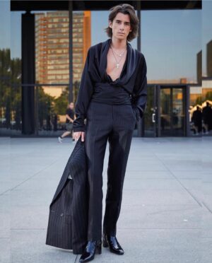 Georgie Farmer Instagram - Great times in Berlin. Thank you @ysl @anthonyvaccarello