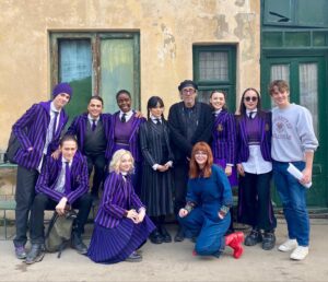 Georgie Farmer Instagram - what a time. @wednesdaynetflix now streaming