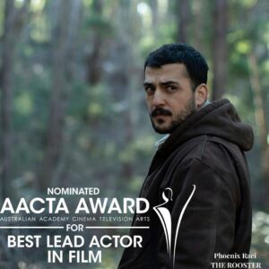 Geraldine Hakewill Instagram - Can’t quite believe it, but there we are... @theroosterfilm has been nominated for four @aacta awards! Four! 

Huge congratulations to our team who helped bring it together, and our community who inspired the film and gave us more support than we could have imagined possible. 

If you are an AACTA member we would love you to view and vote for us. 🗳️ 

We are up for Best Indie Film in the coolest category around. This was certainly an indie labour of love, and secretly I feel that this nomination is for all the portaloos I moved with @sayurickawamura and @catherinefarm whilst 8 weeks pregnant, and for all the meals our co-producer David Kelly cooked in between running back to his room to do the payroll, and all the second and third and sometimes fourth jobs @mahveenjoon had to take to work on this for the past few years she has been producing it with me. 

The dashing @phoenixraei is nominated for Best Lead Actor in Film, and he is sublime. A gentle, vulnerable, generous performance that is the beating heart of the film. He is a star. 

Hugo Weaving is nominated for Best Supporting Actor in Film for one of the wildest and most magical performances of his that I’ve ever seen. It was as mesmerising to watch up close on set as it is in this final cut. 

And @ellenstanistreet is nominated for Best Costume Design in Film. Ellen created a lived-in, textured and completely believable ensemble for all of our characters all by herself with about $3 and her wits. She is so talented and brave. You want her on your team. 

Round Two voting to determine the @aacta winners for 2024 is open until 5pm Monday January 8th AEDT. 🐓 🏆