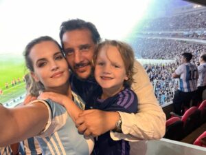 Germán Paoloski Instagram - Sueño cumplido para Beltrán y León 💙🇦🇷🏆
Gracias @germanpaoloski 
💙💙💙💙💙
#campeones #leomessi #argentina 
MARZO 2023