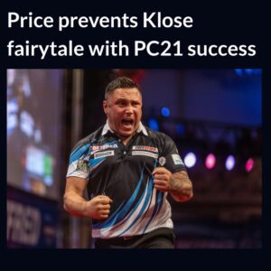 Gerwyn Price Instagram - Great run yesterday at PC 21 🙌🏻🏆