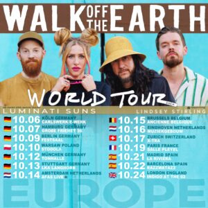 Giancarlo Nicassio Instagram - Europe! We’re beyond stoked to announce that we’re coming back on our 2024 World Tour! 🎉✨ We’ve missed you all so much and can’t wait to share our music and energy with you once again. This tour is going to be epic, and we want YOU to be a part of the fun! 

Exclusive Artist Pre-Sale starts tomorrow - Tuesday, June 4th at 10 AM local time! Be sure to use code: WOTE2024 to grab your earlybird tickets. Trust us, you won’t want to miss out on this one! We can’t wait to see all your beautiful faces and make some incredible memories together. ❤️