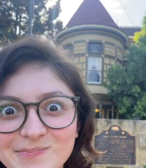 Gianni DeCenzo Instagram - Thinking of buying this lil shed right here, no biggie. No but seriously the Winchester Mansion is craaaazzzy. 10/10 would recommend. Also random cat pic