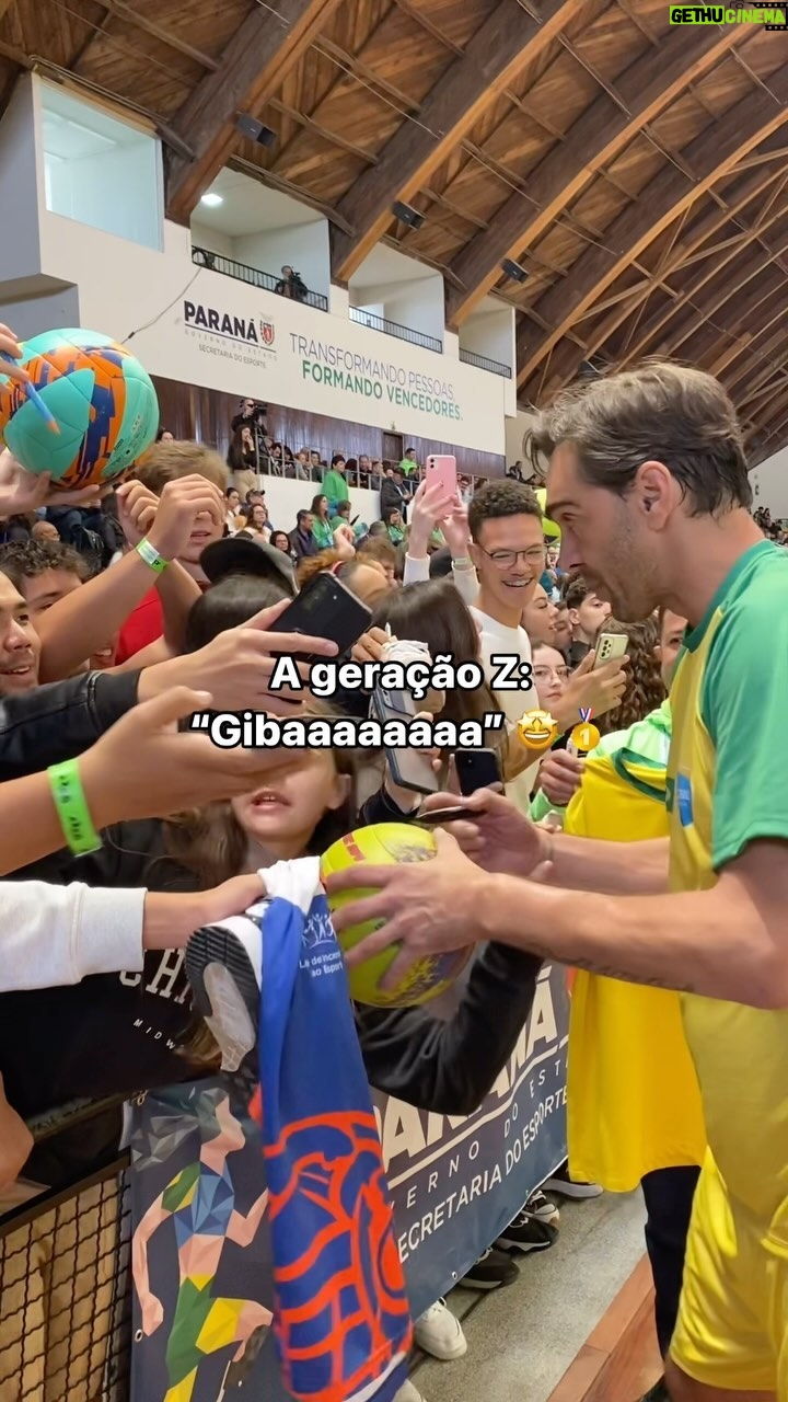 Giba - 63.3K Likes - Sou muito feliz por tĆŖ-los aqui tambĆ©m! Ć Gibaaaa Neles š¤©š„
#Fy #VolleyBall #Viral #Giba #Volei