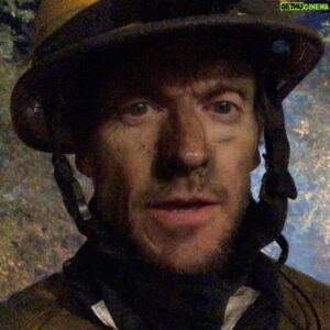 Gideon Emery Instagram - At 3am, crazy Giddy emerges… #onset #nightshoot #wolfpackseries #traintracks