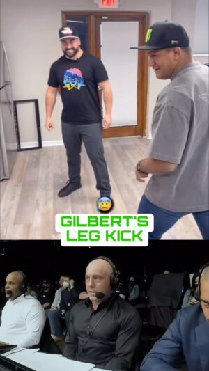 Gilbert Burns Instagram - 🫣What hurts more, losing $5,000 in a bet or a Leg kick from Gilbert Burns?

We will find out soon in the next @showmethemoneypod episode 😭

#UFC #MMA #GilbertBurns #RenatoMoicano #UFC301