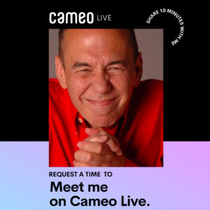 Gilbert Gottfried Instagram - Cameo just launched a new feature. You can now book me for a private live video meet ‘n greet. #CameoLive To schedule:  http://ow.ly/j4RM30scaKP