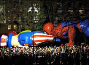 Gilbert Gottfried Instagram - Spider-Man gives America something to be thankful for. Happy Thanksgiving