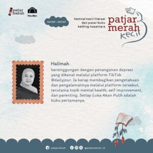 Gina S. Noer Instagram - Ada hal menarik dalam film “Dua Hati Biru” karya Gina S. Noer. Film keluarga tersebut memiliki banyak lapisan yang membawa kita ke ragam percakapan. Mulai dari keluarga muda yang berusaha menjaga keluarga kecilnya, pengetahuan soal pengasuhan, hingga relasi romantis dan sehat yang seharusnya terus diupayakan meski telah memasuki pernikahan, hingga toksik maskulinitas dalam diri seorang ayah (muda).

Pada #obrolanpatjar Mengasuh Kasih: Sebuah Percakapan tentang Relasi bersama Gina S. Noer, Halimah (praktisi gentle parenting) dan pemilik akun TikTok @‌dailyjour, dan Yulia Indriati dari Keluarga Kita, patjarboekoe diajak melihat semesta kecil bernama keluarga yang sesungguhnya benih dari sebuah dunia besar. Bahwa relasi sehat dimulai dari sebuah ruang domestik, karena dari sinilah manusia belajar melatih kemampuan mencintai-dicintai, memercayai-dipercaya, serta merawat dan mewariskan kasih sayang hingga ke ruang-ruang lain.

====

📍: Panggung Taman

🔗: Mata acara akan terus mengalami pemutakhiran secara berkala di patjarmerah.com/acarapatjarkecil.

🔗: Pendaftaran dibuka pada 20 Juni 2024 melalui
patjarmerah.com/patjarkecil.

=====

Info patjar: bisa diikuti semua umur.

=====

#obrolanpatjar #patjarkecil2024 #patjarmerahid