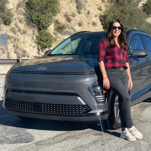 Ginny Buckley Instagram - Kicking off a brilliant @theworldcarawards LA test drive event with an early morning coffee and a drive in the all-electric @hyundai Kona on the Angeles Crest Highway. ⚡️

It’s in the running for World Electric Car and the overall World Car of the Year. Can Hyundai make it a triple three years running? 🏆 

#losangeles #lalaland #angelescresthighway #worldcar #wcoty #latestfest #caroftheday #sheselectric #yeti 

.
.
.
.
.
.
.
.
.
.
.
#womeninautomotive #carsoftheday #electriccar #electriccars #carlifestyle #carsoflosangeles #instacar #instacars #cargram #cargramm #carsofinstagram #carsofinsta #koreancars #hyundaikona #instacars #instacar #cargirl #cargirls