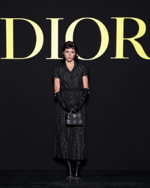 Giordana Marengo Instagram - Me 
@dior #SS24 
Paris 26.09. 
  Fiera di essere una delle tue Donne 
@mariagraziachiuri 🖤

Styling by @peggyrice 
Make up @marianaphmakeup 
Hair @jonathan_dadoun 

Love ⭐️ #dior 
@mathildefavier 
@mituzza 
@cresales 

mgmt @tna_artistsmanagement @lucia.proietti1 
Commercial @whynotmodels