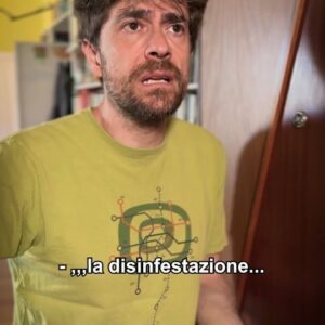 Giovanni Scifoni Instagram - Quei nerd dell'Università Sapienza hanno inventato un sistema molto fico e divertente per mappare le zanzare. Io e @geroarnone abbiamo dato il nostro contributo con l'unica cosa che sappiamo fare: buttarla in vacca.
@sapienzaroma