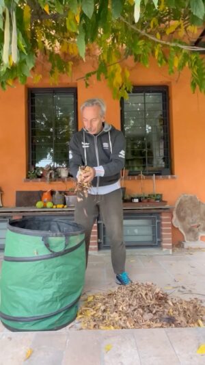 Giovanni Storti Instagram - Spesso si pensa che le foglie siano un rifiuto…niente di più sbagliato!!!!

#giova#giovalovesnature#foglie#giovalovesnaturearoundtheworld#naturalità#giovannistorti#storti