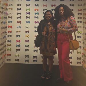Giovannie Espiritu Instagram - Epic work week in La La land with my first event as an @televisionacad Active Member, the @producersguild conference and ending the week with the charming movie Quiz Lady at the DGA. 

Proud of my introvert progress: said many awkward hellos to new friends and had a lot of great life conversations with old friends. The initial small talk isn’t as daunting anymore… but I do have trouble with the entry points, so I’m very thankful for those that initiated the convo. 🙇🏻‍♀️ (I welcome any and all advice about people-ing. Or book recommendations!)

Trying to look at the world like @chucklorreproductions  and embody the humor with heart. 💖 💖💖💖

#fysee Pro-Tip learned from Yasmine: find out where the catering comes out from and stand by those doors… you’ll be able to get food before it’s gone. (Helpful when you are short like me). Shout out to the grilled cheese and French onion soup bites.

#lalaland #director #producer #writer #peopleing