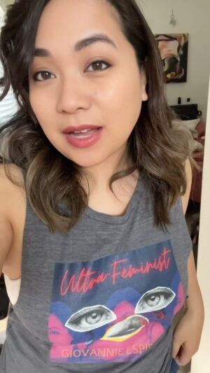 Giovannie Espiritu Instagram - Squee! Let me know if you want one. Comment “yuh” and I’ll send you a link!

From College Radio Charts:

“Giovannie Espiritu’s “Ultra Feminist” is an Anthem for the New Age Feminist Movement...

The song’s lyrical content is where “Ultra Feminist” truly shines. Espiritu’s words are a stark reflection of her personal and political identity—a bisexual, once-undocumented immigrant Filipina mom with a history as harrowing as it is inspiring...

Musically, “Ultra Feminist” is a masterclass in blending genres. The production is sleek yet gritty, with a driving beat that propels the song forward. It’s easy to imagine this track becoming an anthem at protests and rallies, its energy infectious and its message clear. The chorus, with its repetitive and rallying cry, is designed to stick in your mind long after the song has ended, much like the feminist ideals it promotes.”

#feminist