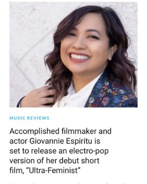 Giovannie Espiritu Instagram - 🥹🥹🥹 Thank you @tempostub and Natalie Bennett! 

Condensed:

“The recent news of Harvey Weinstein’s rape conviction being overturned serves as a stark reminder of the injustices that persist in our society. Giovannie’s “Ultra-Feminist” resonates with those who are outraged by such reversals and the countless cases that go unnoticed or are dismissed without due process.

Through her infectious and straightforward approach, Giovannie creates a track that is as much a call to action as it is a celebration of women’s strength and resilience…

It’s a song that encourages us to stand up, speak out, and fight for a world where equality and justice prevail… There is no doubt that this masterpiece is destined to become an anthem for a new generation of feminists and allies.”

#ultrafeminist #feminist #survivor #feminism #intersectionalfeminist #intersectionalfeminsim