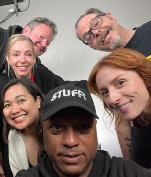Giovannie Espiritu Instagram - After several years of working with each other online on the concept, characters, and story of “sisters of the desert” during the pandemic, Daryl Barnes and I finally met last night in person to film the proof of concept. 

We were a small but mighty team of seven, with Daryl at the directing helm, Mr. Scott as DP, Jonathan as Prod Designer, the brilliant Liz Fenning as the recruiter, Alicia doing double duty as talent / producer, and Alex as PA.

I was also a body. 😂 We managed to pull off an amazing guerrilla ending shot that I’m taking as a positive omen from the universe. 🌀

#indiefilm #director #producer #writer #guerilla #filmmaking #nightshoot #guerilla