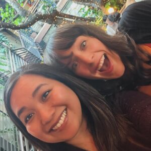 Giovannie Espiritu Instagram - Epic work week in La La land with my first event as an @televisionacad Active Member, the @producersguild conference and ending the week with the charming movie Quiz Lady at the DGA. 

Proud of my introvert progress: said many awkward hellos to new friends and had a lot of great life conversations with old friends. The initial small talk isn’t as daunting anymore… but I do have trouble with the entry points, so I’m very thankful for those that initiated the convo. 🙇🏻‍♀️ (I welcome any and all advice about people-ing. Or book recommendations!)

Trying to look at the world like @chucklorreproductions  and embody the humor with heart. 💖 💖💖💖

#fysee Pro-Tip learned from Yasmine: find out where the catering comes out from and stand by those doors… you’ll be able to get food before it’s gone. (Helpful when you are short like me). Shout out to the grilled cheese and French onion soup bites.

#lalaland #director #producer #writer #peopleing