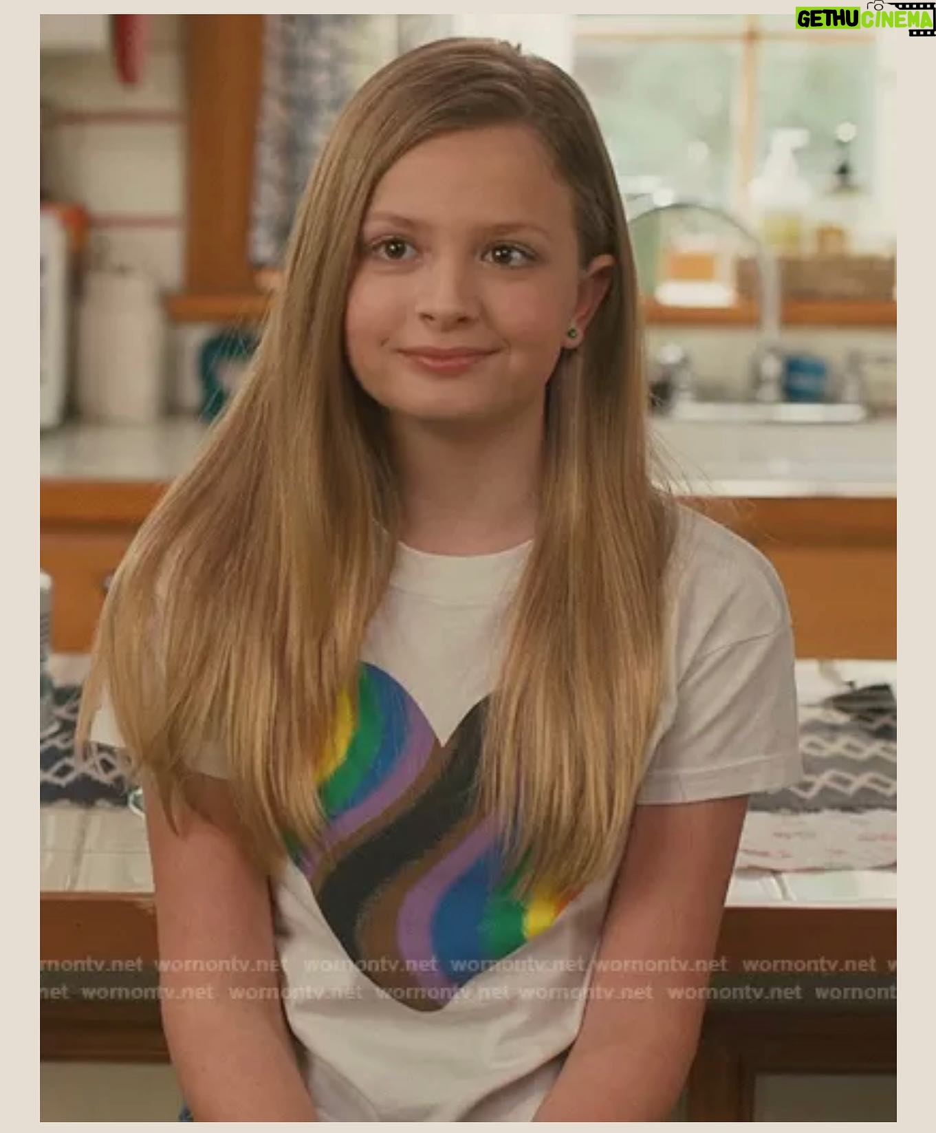 Giselle Eisenberg - 1.3K Likes - Love that I got to wear this #inclusivity heart on last week’s episode of @americanhousewifeabc
