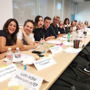 Giselle Eisenberg Instagram - Any day is a good day to say I miss these people. @lifeinpiecestv #TVFamily #TheTableRead #Stage8 (Also... where is Dan???

UPDATE : So sorry if people thought it was coming back.  I was just missing everyone.