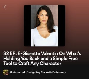 Gissette E. Valentin Instagram - I got to sit and chat with @sloanewarren about my personal acting experiences, building a character and so much more. “Undetoured- Navigating the Artist’s Journey” podcast on Spotify🎙️

📸 @brianjonesphotography