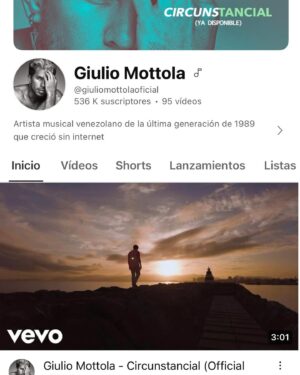 Giulio Mottola Instagram - Nací un viernes del 89. Hoy, celebro otro cumpleaños junto a ti. Por cierto, aprovecho de invitarte a ver mi nuevo videoclip en YouTube. ¡Gracias por formar parte de mi vida! ❤️‍🩹🥹🥳

#happybirthdaytome