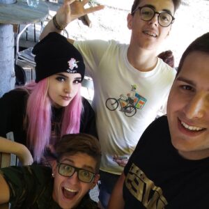 Giuseppe Greco Instagram - Arriva Socialface? Avete visto la challenge epica di ieri?💙#matesyt #matesitalia @vegasyt @stefanolepri @surrealpower @matesyt @ros4lba